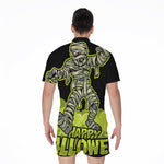 Halloween Mummy Print Men's Rompers