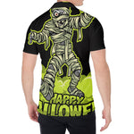 Halloween Mummy Print Men's Shirt