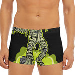 Halloween Mummy Print Men's Short Boxer Briefs