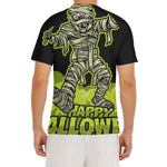 Halloween Mummy Print Men's Short Sleeve Rash Guard