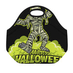 Halloween Mummy Print Neoprene Lunch Bag