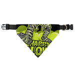 Halloween Mummy Print Over The Collar Dog Bandana