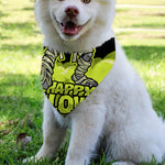 Halloween Mummy Print Over The Collar Dog Bandana