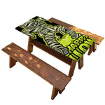 Halloween Mummy Print Picnic Table Cover