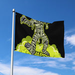 Halloween Mummy Print Polyester Flag