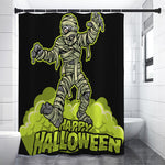 Halloween Mummy Print Premium Shower Curtain