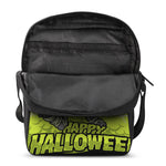 Halloween Mummy Print Rectangular Crossbody Bag