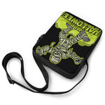 Halloween Mummy Print Rectangular Crossbody Bag