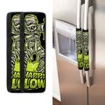 Halloween Mummy Print Refrigerator Handle Covers