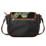 Halloween Mummy Print Saddle Bag