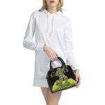 Halloween Mummy Print Shoulder Handbag