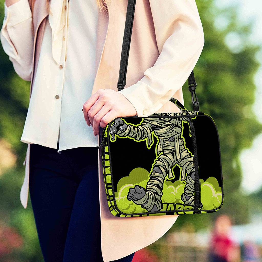 Halloween Mummy Print Shoulder Strap Bible Bag