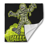 Halloween Mummy Print Silk Bandana