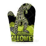 Halloween Mummy Print Single Oven Mitt