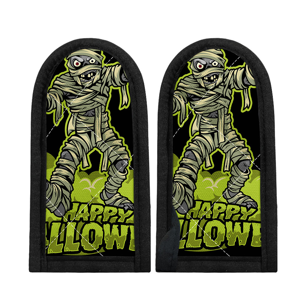 Halloween Mummy Print Skillet Handle Cover