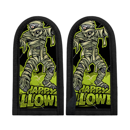 Halloween Mummy Print Skillet Handle Cover