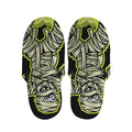 Halloween Mummy Print Slippers