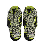 Halloween Mummy Print Slippers