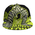 Halloween Mummy Print Snapback Cap