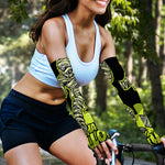 Halloween Mummy Print Sun Protection Arm Sleeves