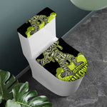 Halloween Mummy Print Toilet Lid And Tank Cover Set