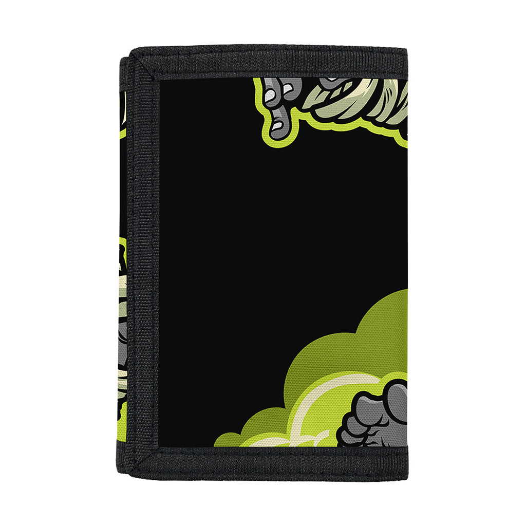 Halloween Mummy Print Trifold Wallet