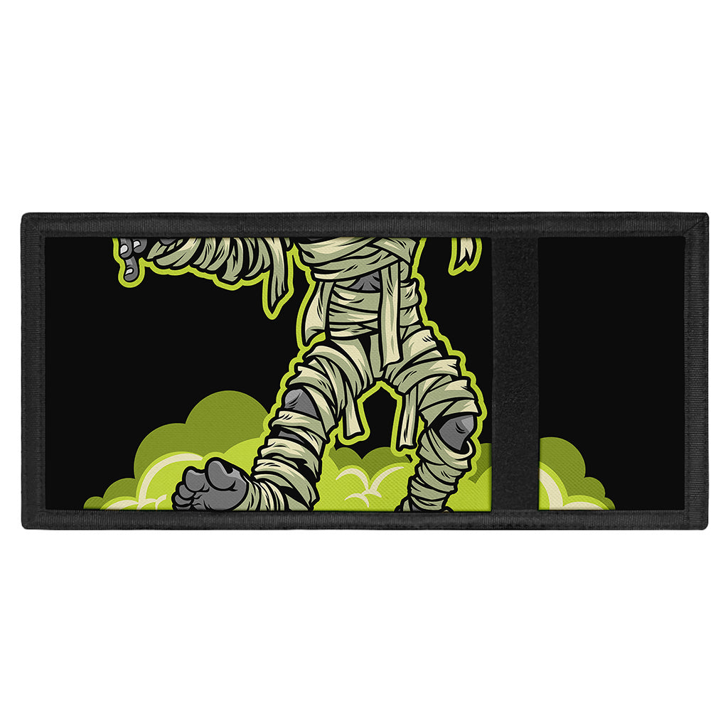 Halloween Mummy Print Trifold Wallet