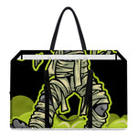 Halloween Mummy Print Utility Tote Bag