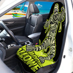Halloween Mummy Print Waterproof Car Seat Cover