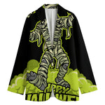 Halloween Mummy Print Women's Blazer