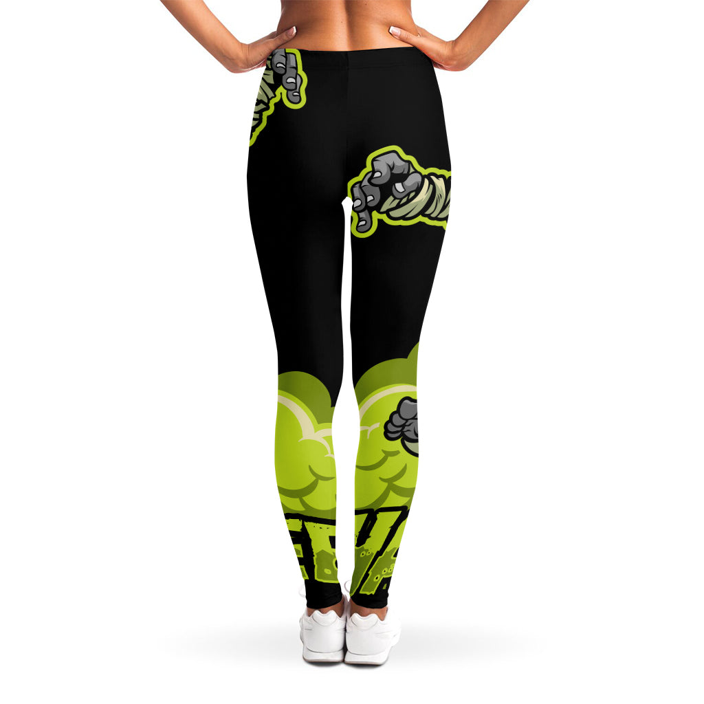 Halloween Mummy Print Women's Leggings