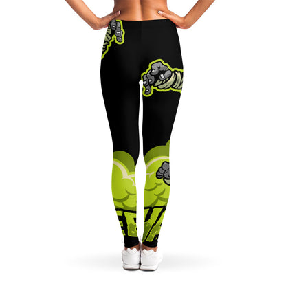 Halloween Mummy Print Women's Leggings