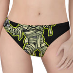 Halloween Mummy Print Women's Thong