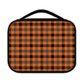 Halloween Orange Buffalo Check Print Classic Bible Case