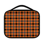 Halloween Orange Buffalo Check Print Classic Bible Case