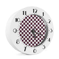 Halloween Owl Pattern Print Alarm Clock