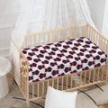 Halloween Owl Pattern Print Baby Crib Sheet
