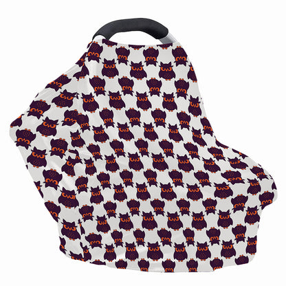 Halloween Owl Pattern Print Baby Seat Cover