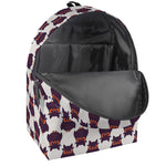 Halloween Owl Pattern Print Backpack