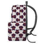 Halloween Owl Pattern Print Backpack