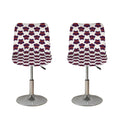 Halloween Owl Pattern Print Bar Stool Covers