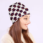 Halloween Owl Pattern Print Beanie