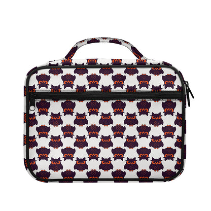 Halloween Owl Pattern Print Briefcase Bible Bag