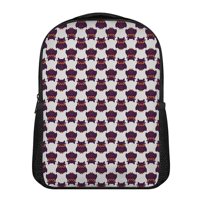Halloween Owl Pattern Print Casual Backpack