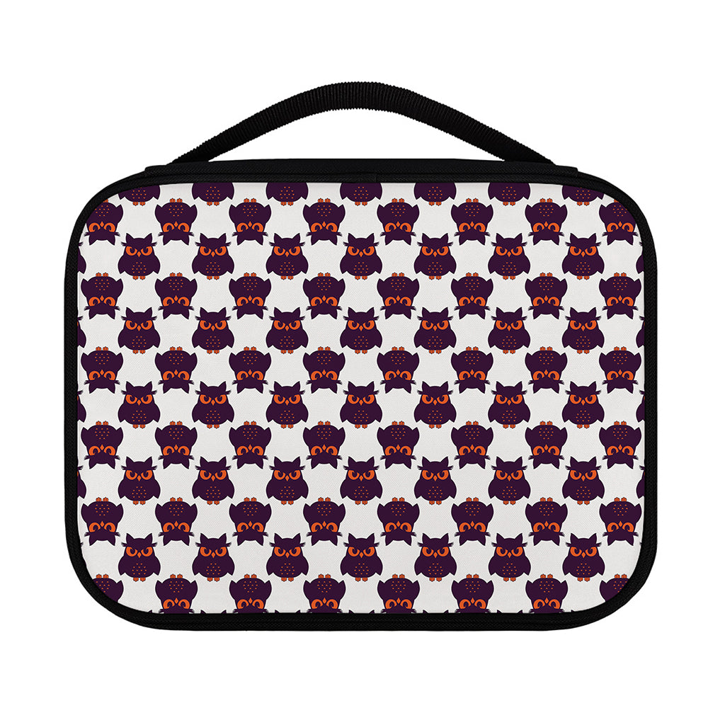 Halloween Owl Pattern Print Classic Bible Case