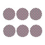 Halloween Owl Pattern Print Coaster Set