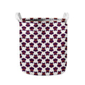 Halloween Owl Pattern Print Collapsible Laundry Basket