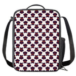 Halloween Owl Pattern Print Crossbody Lunch Bag
