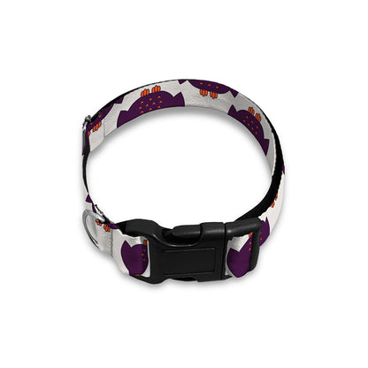 Halloween Owl Pattern Print Dog Collar