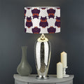 Halloween Owl Pattern Print Drum Lamp Shade